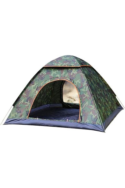 Yelajoy 3-4 PersonFoldable Camping Tent,Pop-Up Dome,With Tent Pegs,Waterproof,Breathable,210x130x210cm