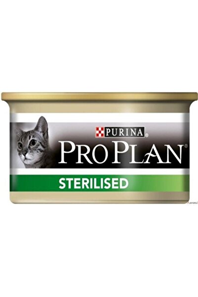 Pro Plan Sterilised Somon Kısır Kedi Konservesi 85 gr X 24 Adet