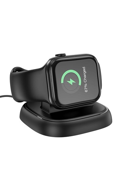 REDz Accessories Încărcător wireless pentru Apple Watch, Hoco CW44, negru