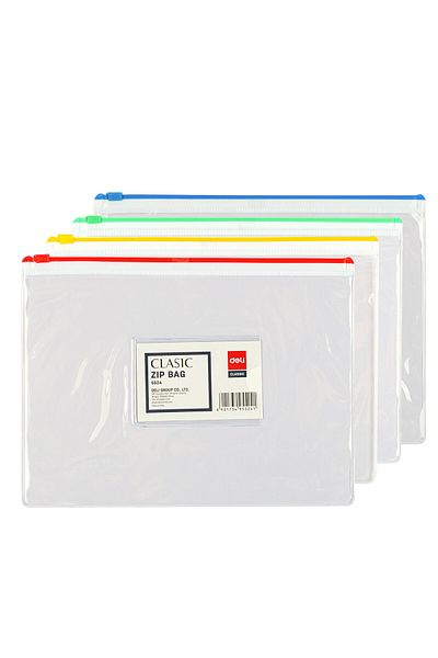 Deli Zip Protection Folder A5 Deli