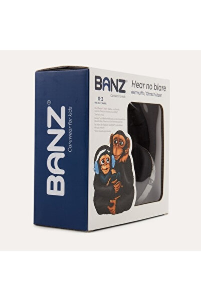Banz Earmuffs for babies and children, Banz, Bubzee, 3-36 months, Gray, baby earmuffs, noise protection