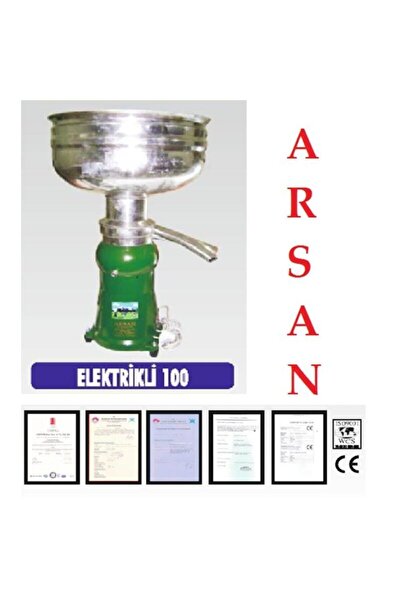 ARSAN Elektrikli Süt Makinası Krema Makinası 140 Litre