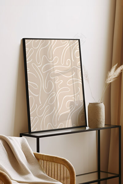 Basquiart Αφίσα της Σειράς Bohemian με Μαύρο Πλαίσιο, Αριθμός Πίνακα: 149