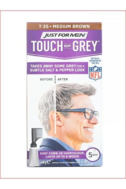 Just For Men Touch Of Grey Saç Boyası Orta Kahve T-35 (medıum brown)