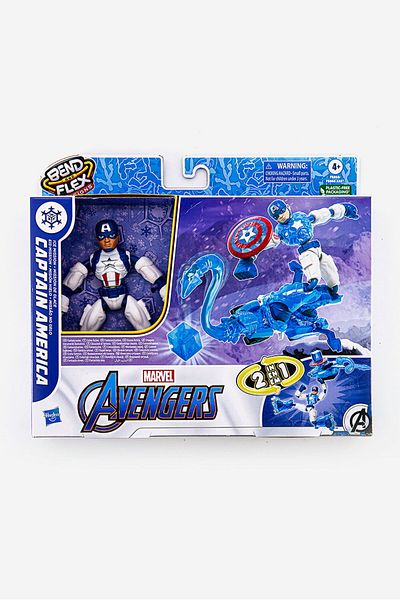 Hasbro Captain America Ice Mission Figure, Blue