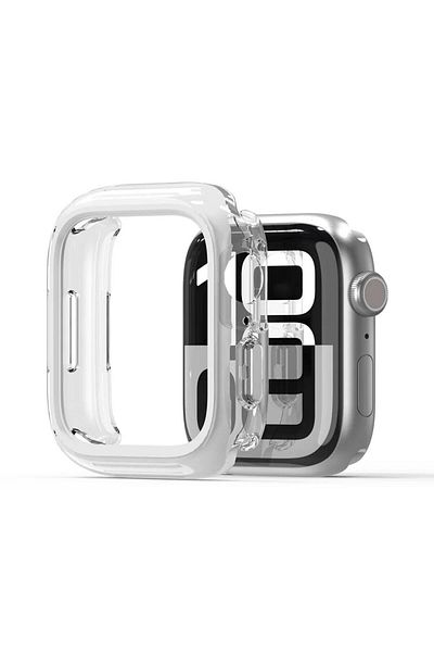REDz Accessories Husă de protecție pentru Apple Watch Series 10-42 mm, Dux Ducis, Albă