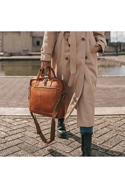 The Chesterfield Brand Genuine leather laptop bag, The Chesterfield Brand, Calvi 15.6 inch