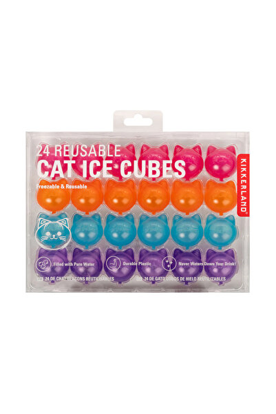 Kikkerland Buz Küpü Kedi Temalı ( yeniden kullanılabilir)
