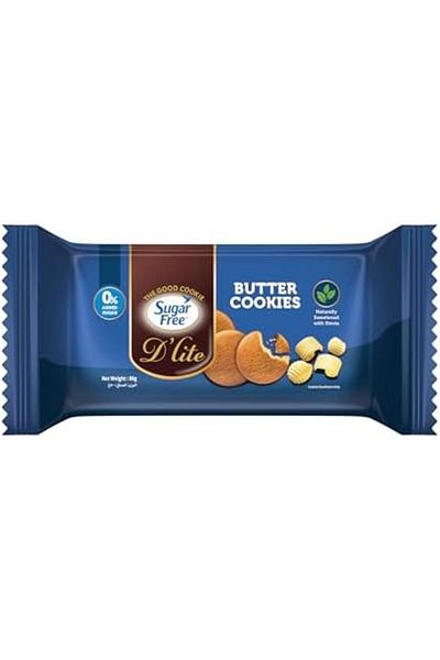 SUGAR FREE D'LITE Sugar Free D’lite Cookies Butter Cookies 80g
