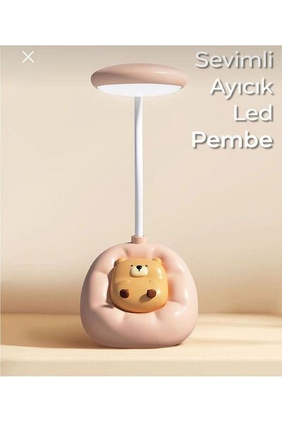Saten Χαριτωμένο επιτραπέζιο φωτιστικό χαρακτήρων – Επαναφορτιζόμενο USB, Φωτισμός 3 σταδίων, Σχεδιασμός με θέμα τη μουσική