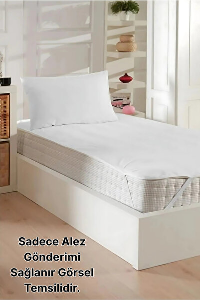 intoku Microfiber Sıvı Geçirmez 4 Köşe Lastik Yatak Koruyucu Alez Çarşaf Beya...