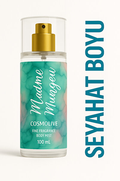 Cosmolive Vücut Spreyi Body Mist | Muguet | Nemlendirici | Parfüm Kokusu | Kadın | Işıltılı | 100 ml