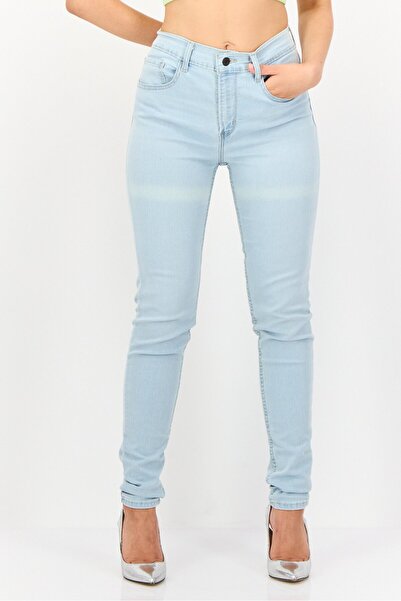 Levi's Women Regular Fit Solid Stretchable Denim Jeans, Wash Blue