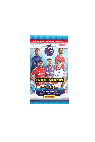 Panini Premier League Adrenalyn XL 2025 PLUS Single Pack (Assorted 1 Piece)
