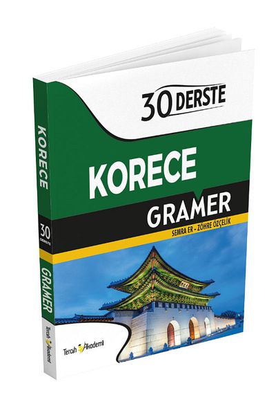 Tercih Akademi Yayınları Korean Grammar in 30 Lessons (with Turkish Explanation)
