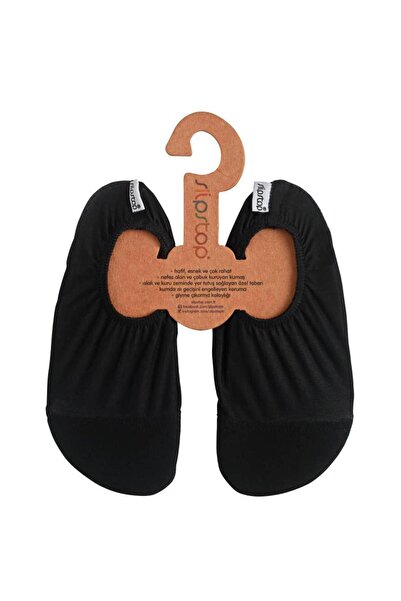 SLIPSTOP Black Junior Çocuk Kaydırmaz Patik