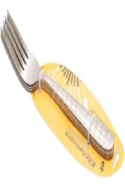 CLASSYTOUCH 4-Piece Dinner Fork Set – Durable Stainless Steel Forks for Everyday Dining