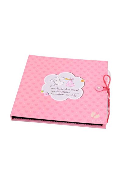 Generic Brand Stork Baby Memory Book - with White Pen Gift