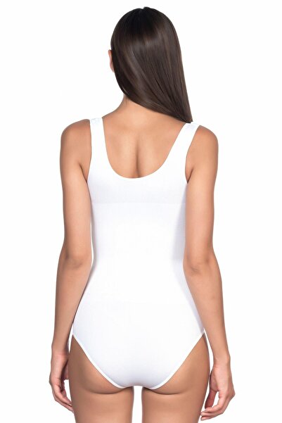 Emay White Mi 1924 Soft Thick Strap Snap Fastener Body