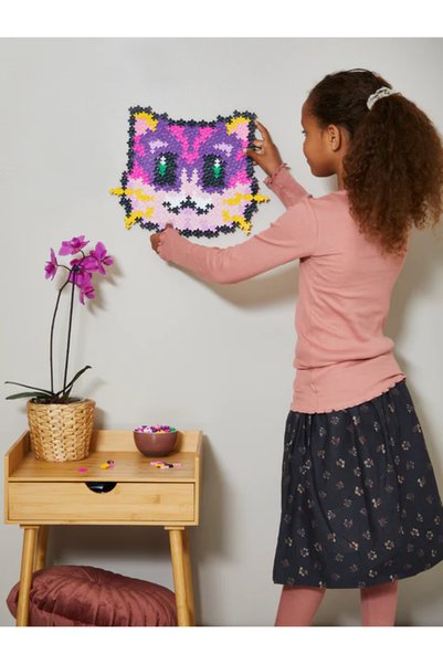Plus Plus Puzzle pe numere Plus-Plus, 500 piese, Pisicuta