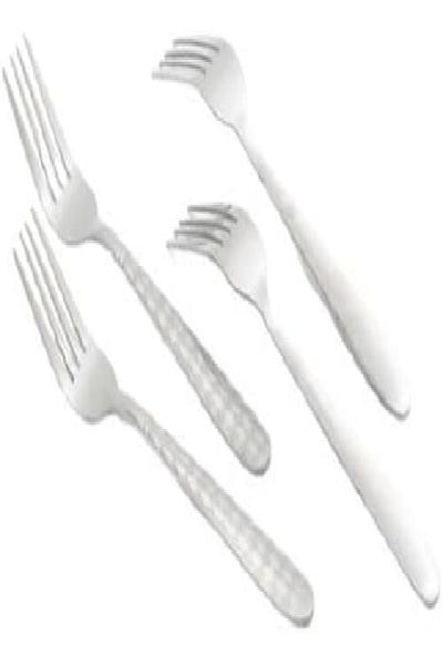 CLASSYTOUCH 4-Piece Dinner Fork Set – Durable Stainless Steel Forks for Everyday Dining