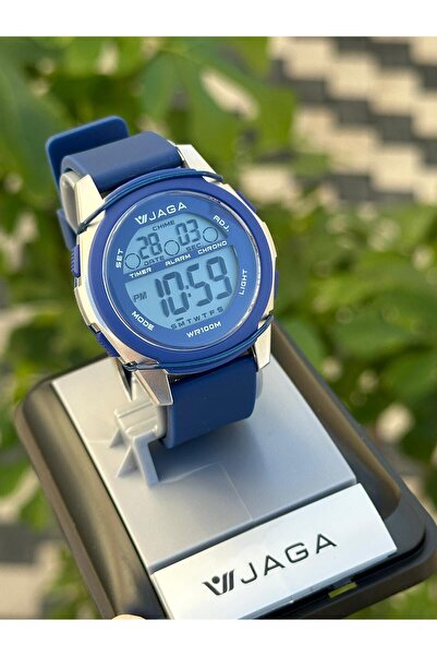 Jaga Digital 2 Years Warranty 5 Atm Teenager Sports Children Wrist Watch with Alarm+Stopwatch+Light and Calendar Jg014
