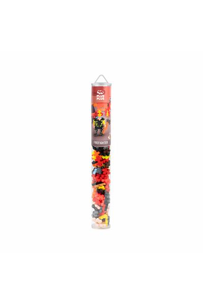 Plus Plus Plus-Plus construction set, 100-piece tube, Firefighter