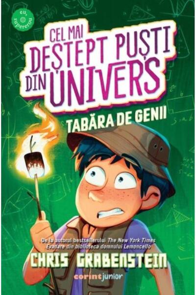 Editura Corint Junior Cel mai destept pusti din Univers. Tabara de Genii, Chr...