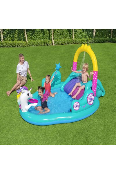 BESTWAY بست واي مركز العاب وحيد القرن السحري 274X198X130CM 26-53097