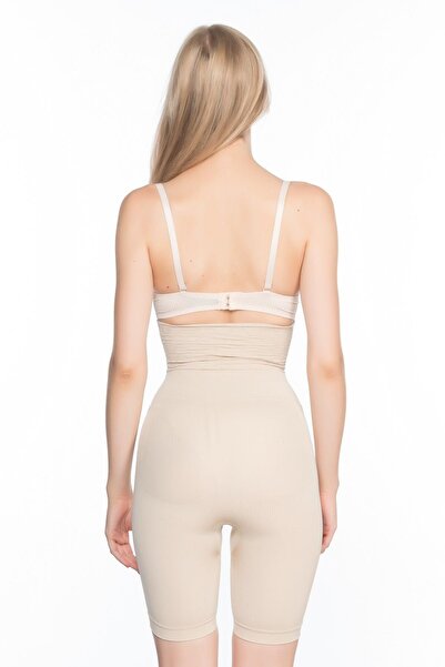 YILTER Ten Mi Emay 2074 High Waist Patterned Double Long Leg Corset