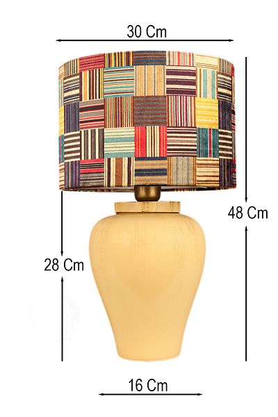 Hmydesign Coloretta Handmade Decorative Ceramic Lampshade
