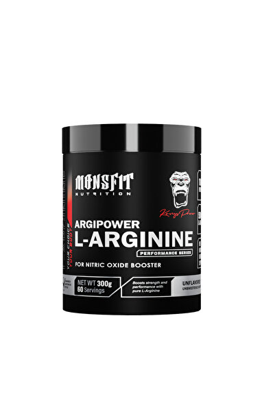 MONSFİT إل-أرجينين (60 حصة) 300 جرام (بدون نكهة)
