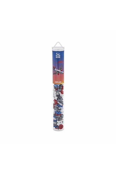 Plus Plus Plus-Plus construction set, tube 100 pieces, Airplane