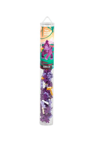 Plus Plus Plus-Plus construction set, 100-piece tube, Monkey