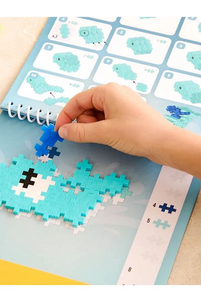 Plus Plus Plus-Plus Activity Set, 125 pieces, Ocean