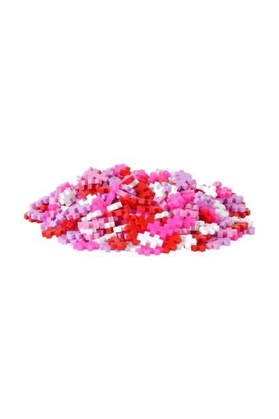 Plus Plus Plus-Plus construction set, 240 pieces tube, I Love You Mix, colors of love
