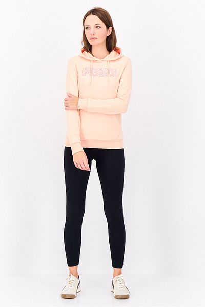 Puma Women Regular Fit Long Sleeve Outdoor Sweatshirts, Peach