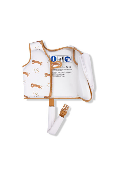 Swim Essentials Brown Leopard Köpük Dolgulu Yüzme Yeleği 1-2 Yaş