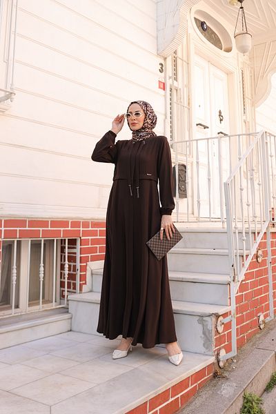 KADEEM Allerli Kiloş Laced Abaya - 9041