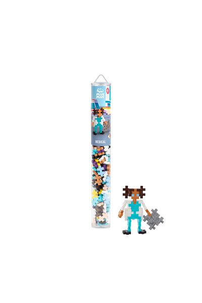 Plus Plus Plus-Plus construction set, tube 100 pieces, Doctor