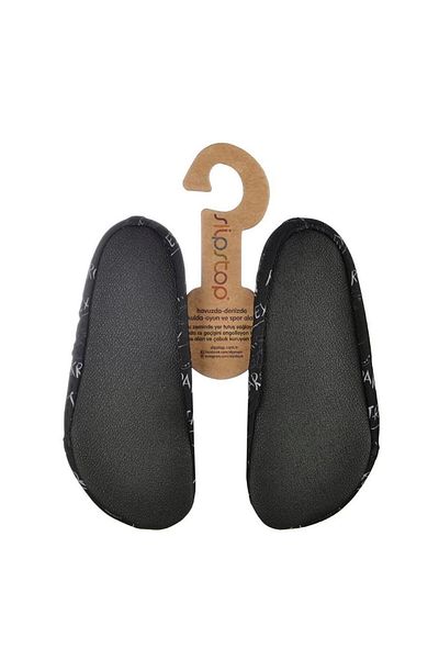 SLIPSTOP Μαύρα Unisex παιδικά θαλάσσια παπούτσια