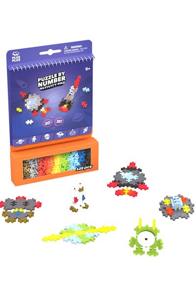 Plus Plus Plus-Plus Activity Set, 125 pieces, Space