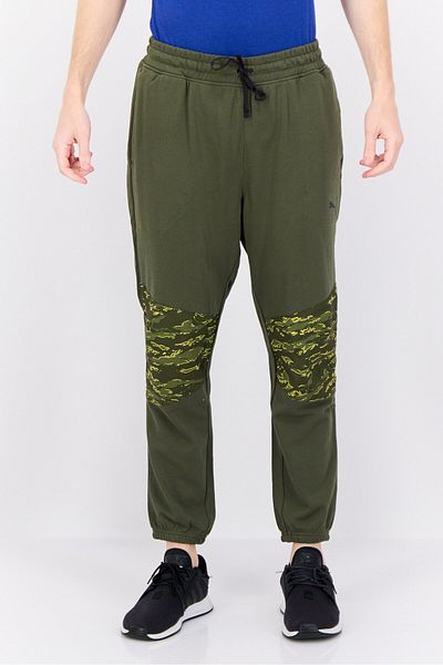 Puma Men Sportswear Fit Training Sweatpants, Olive