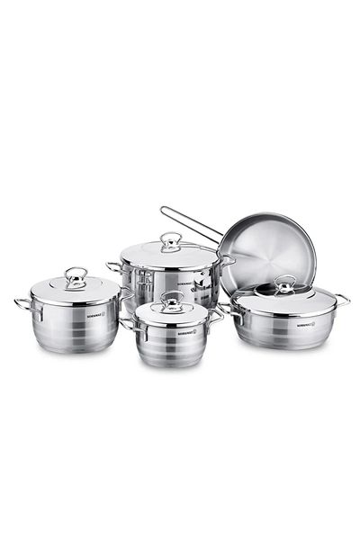 KORKMAZ Korkmaz Astra 9pcs Cookware Set- A1900