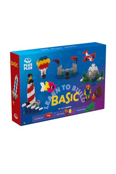 Plus Plus Plus-Plus construction set, 600 pieces, Learn to build