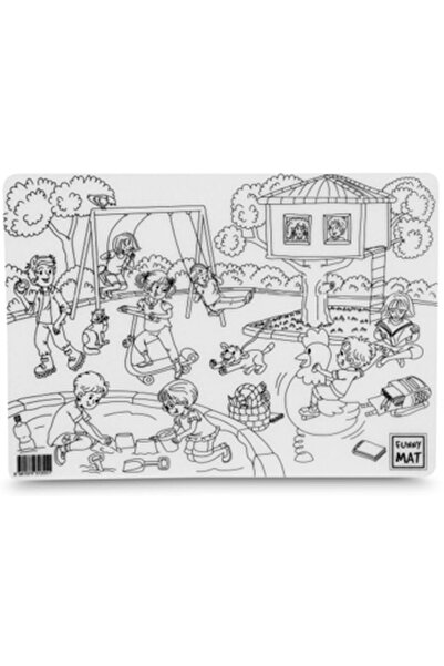 Timaş Yayınları Funny Mat Park - 25,0 x 35,0