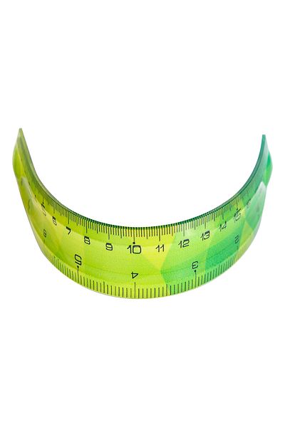 Deli Ruler 20cm Multicolored Flexible Deli