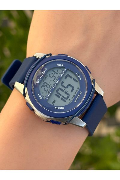Jaga Digital 2 Years Warranty 5 Atm Teenager Sports Children Wrist Watch with Alarm+Stopwatch+Light and Calendar Jg014