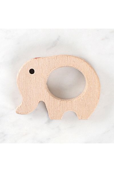 Emperium Teether and Baby Rattle - Yellow - 1+ years