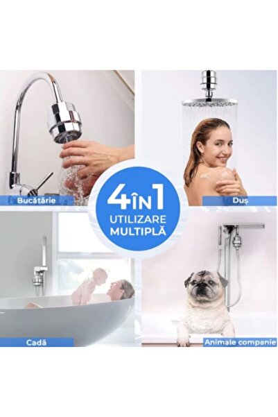 OEM Shower Water Filter With 20 Filtration Stages, Compatible With Standard Showers